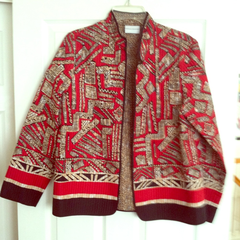 Alfred Dunner Tribal Jacket